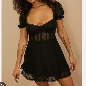 Urban Outfitters Black Lace Dress!